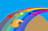 Cartoon: Rainbow Palette... (small) by berk-olgun tagged rainbow,palette