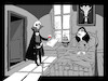 Cartoon: Romantic Vampire... (small) by berk-olgun tagged romantic,vampire