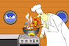 Cartoon: Ship Kitchen... (small) by berk-olgun tagged ship,kitchen