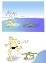 Cartoon: THE CROC.. (small) by berk-olgun tagged the,croc