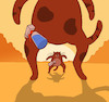 Cartoon: The Duel... (small) by berk-olgun tagged the,duel