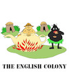 Cartoon: The English Colony... (small) by berk-olgun tagged the,english,colony