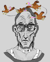Cartoon: The Old Man... (small) by berk-olgun tagged the,old,man