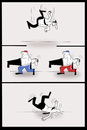 Cartoon: The Stunt Man.. (small) by berk-olgun tagged the,stunt,man