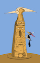 Cartoon: Totem... (small) by berk-olgun tagged totem