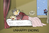 Cartoon: Unhappy Ending... (small) by berk-olgun tagged unhappy,ending