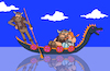 Cartoon: Viking Gondola ... (small) by berk-olgun tagged viking,gondola