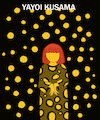 Cartoon: Yayoi Kusama... (small) by berk-olgun tagged yayoi,kusama