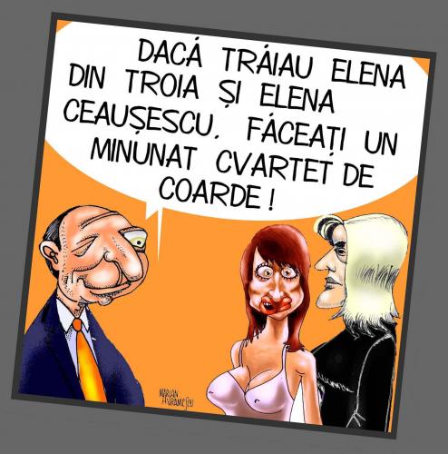 Cartoon: EU    RO (medium) by Marian Avramescu tagged mav