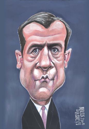 Cartoon: Medvedev (medium) by Marian Avramescu tagged medvedev