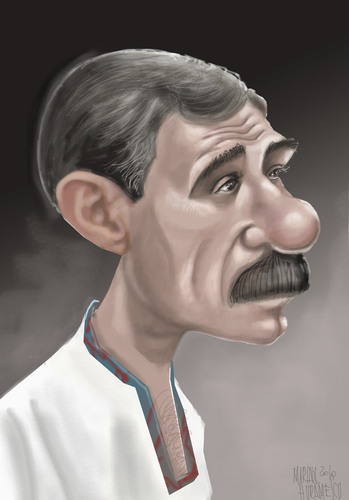 Cartoon: MEHMET ULUBATLI (medium) by Marian Avramescu tagged mav