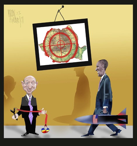 Cartoon: NATO 2010 (medium) by Marian Avramescu tagged mmmmmm