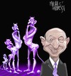 Cartoon: Purple guards (small) by Marian Avramescu tagged mav