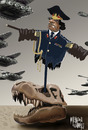 Cartoon: T rex (small) by Marian Avramescu tagged mmmmmmmmmm