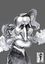 Cartoon: VERDI (small) by Marian Avramescu tagged giuseppe,verdi