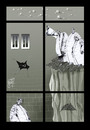 Cartoon: windows (small) by Marian Avramescu tagged mmmmmmmmmmmm