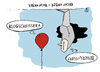 Cartoon: Rechthaberei (small) by jen-sch tagged rechthaber,besserwisser,balloon,meinung,konflikt