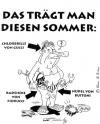 Cartoon: Kowalewski Sommermode (small) by Glenn M Bülow tagged bademode,strand,sommer,urlaub,ferien