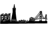 Cartoon: Skyline San Francisco (small) by Glenn M Bülow tagged sights,sightseeing,monument,skyline,city,travel,usa,san,francisco,amerika,america,reisen,tourismus