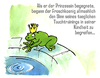 Cartoon: froschkönig (small) by jenapaul tagged frosch,märchen,froschkönig,prinzessin