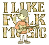Cartoon: I like folk music (small) by jenapaul tagged folk,music