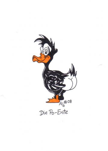 Cartoon: Die Pointe (medium) by Art_Master tagged duck