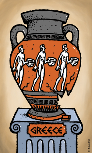 Greece vase of crisis