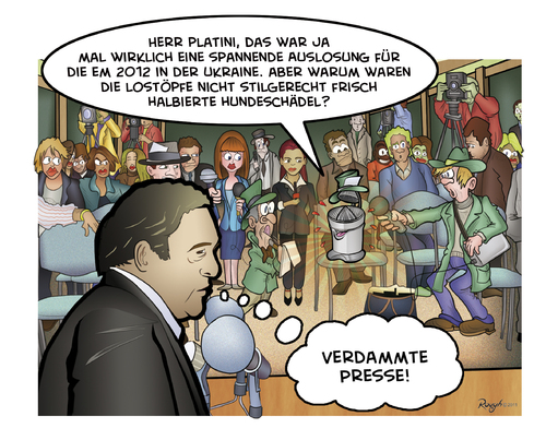 Cartoon: Die Presse 38 (medium) by Die Presse tagged pressekonferenz