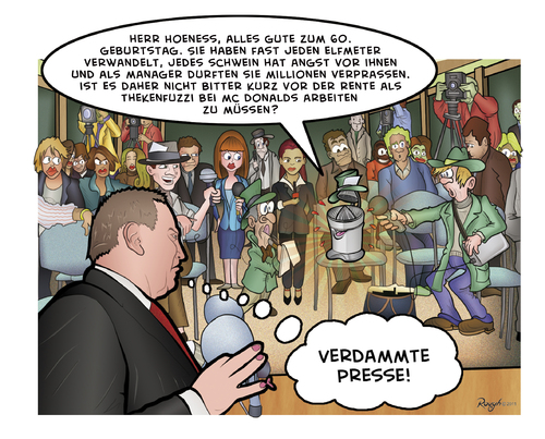 Cartoon: Die Presse 43 (medium) by Die Presse tagged pressekonferenz