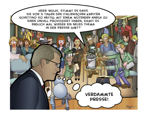 Cartoon: Die Presse 45 (medium) by Die Presse tagged pressekonferenz