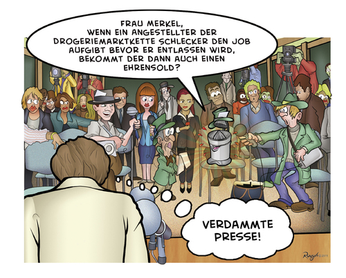 Cartoon: Die Presse 58 (medium) by Die Presse tagged pressekonferenz