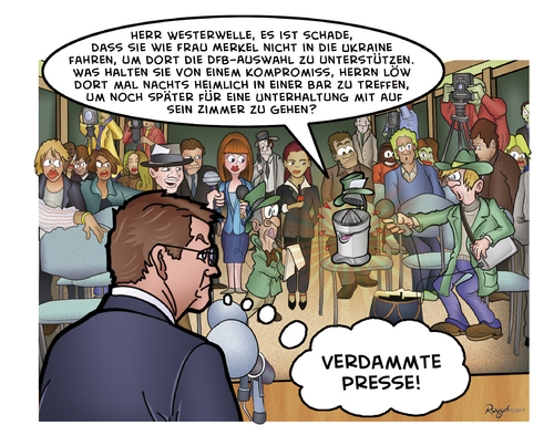 Cartoon: Die Presse 69 (medium) by Die Presse tagged pressekonferenz