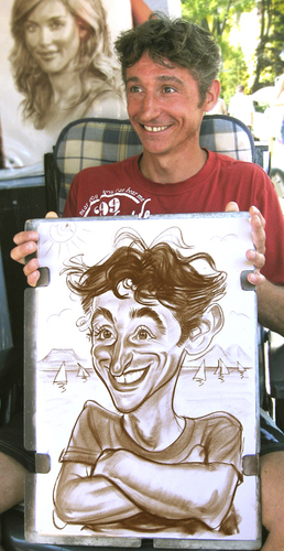 Cartoon: Best of summer 2009 (medium) by Tonio tagged portrait,caricature,karikatur