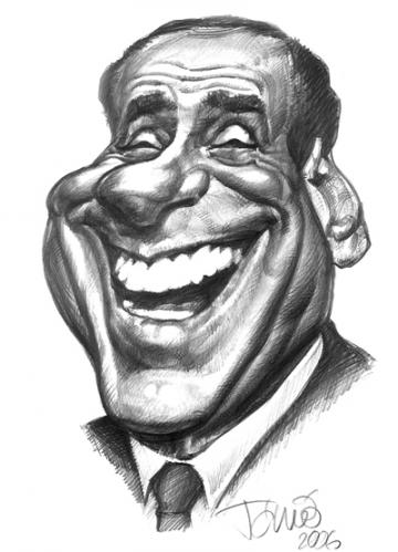 Cartoon: Silvio Berlusconi (medium) by Tonio tagged caricature,portrait,politician,italy