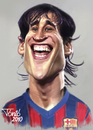 Cartoon: Bojan Krkics FC Barcelona (small) by Tonio tagged football