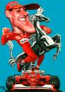 Cartoon: Michael Schumacher (small) by Tonio tagged caricature,portrait,formula1,german,ferrari,sports
