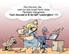 Cartoon: Fatale Facebook App (small) by svenner tagged facebook iphone foursquare internet geotracking