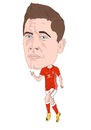 Cartoon: Lewandowski Bayern Munich (small) by Vandersart tagged bayern,munich,cartoons,caricatures