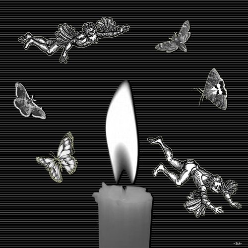 Cartoon: candlelight (medium) by zu tagged candle,candlelight,daedalus,icarus,durer