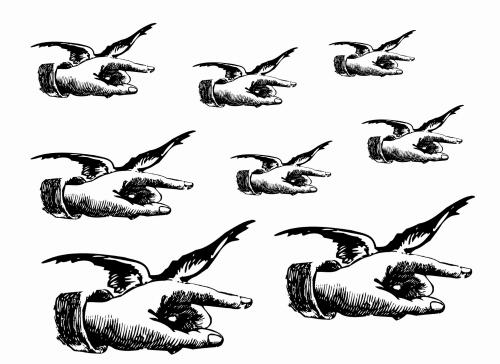 Cartoon: flying hands (medium) by zu tagged hand