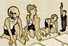 Cartoon: competition (small) by zu tagged competition,einstein