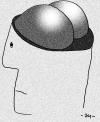 Cartoon: hemispheres (small) by zu tagged hemisphere head bottom