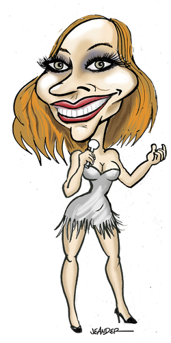 Cartoon: Charlotte Perelli (medium) by jeander tagged artist,singer,perelli,charlotte,swedish,abba,pop,singers,artists