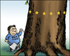 Cartoon: Election in Finland (small) by jeander tagged finland,election,timo,soini