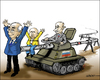 Cartoon: Putins threats (small) by jeander tagged putin,ukraine,gas