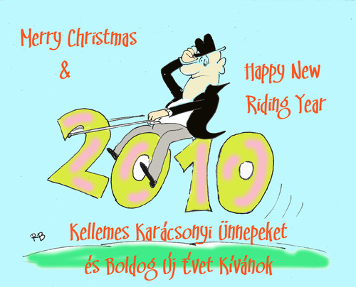 Cartoon: Happy new year (medium) by rakbela tagged new,year