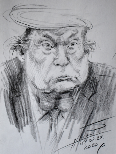 Cartoon: Trumpty Dumpty (medium) by ylli haruni tagged trump,donald,president,idiot,pervert