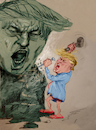 Cartoon: 4 Years Trump Presidency (small) by ylli haruni tagged donal,trump,fashist,president