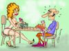 Cartoon: big gamble (small) by hakanipek tagged gambling win lose nudity love