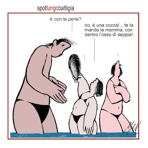 Cartoon: appuntalapis (medium) by Enzo Maneglia Man tagged vignetta,umorismo,grafico,grafica,umoristica,illustrazioni